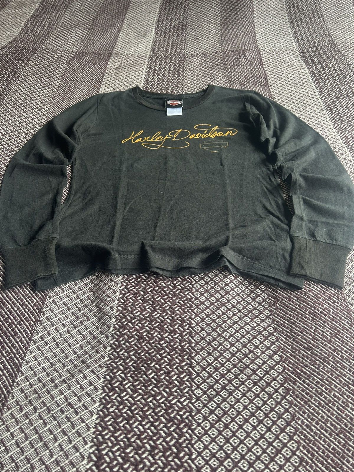 Harley Davidson × Vintage Vintage Harley Davidson LSleeve T-shirt 2011 H-D Women SZ XS Size XS / US 0-2 / IT 36-38 - 4 Thumbnail