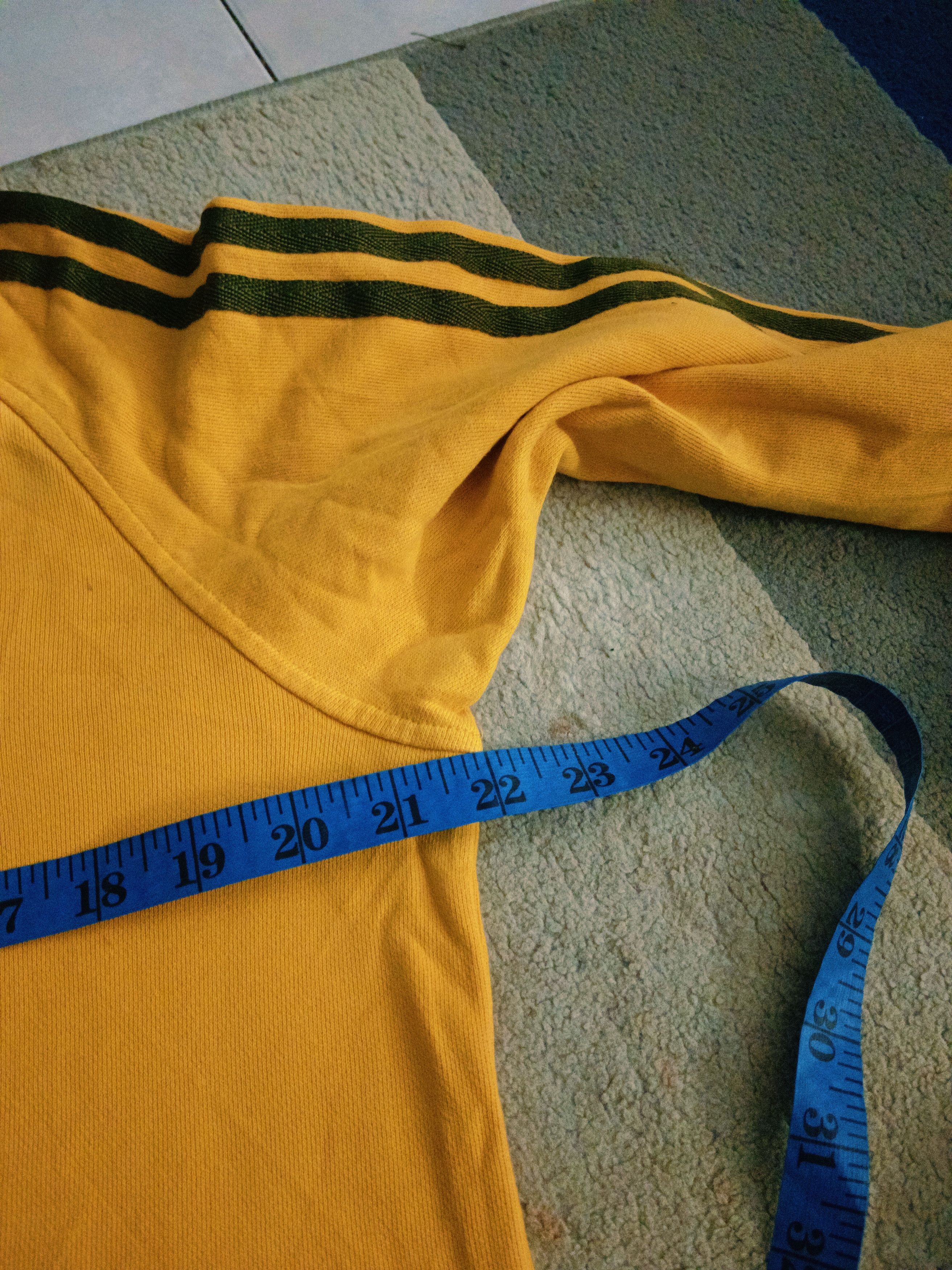 Adidas × Vintage Adidas Vintage 3 stripes Sweatshirt L Long sleeve Size US L / EU 52-54 / 3 - 4 Thumbnail
