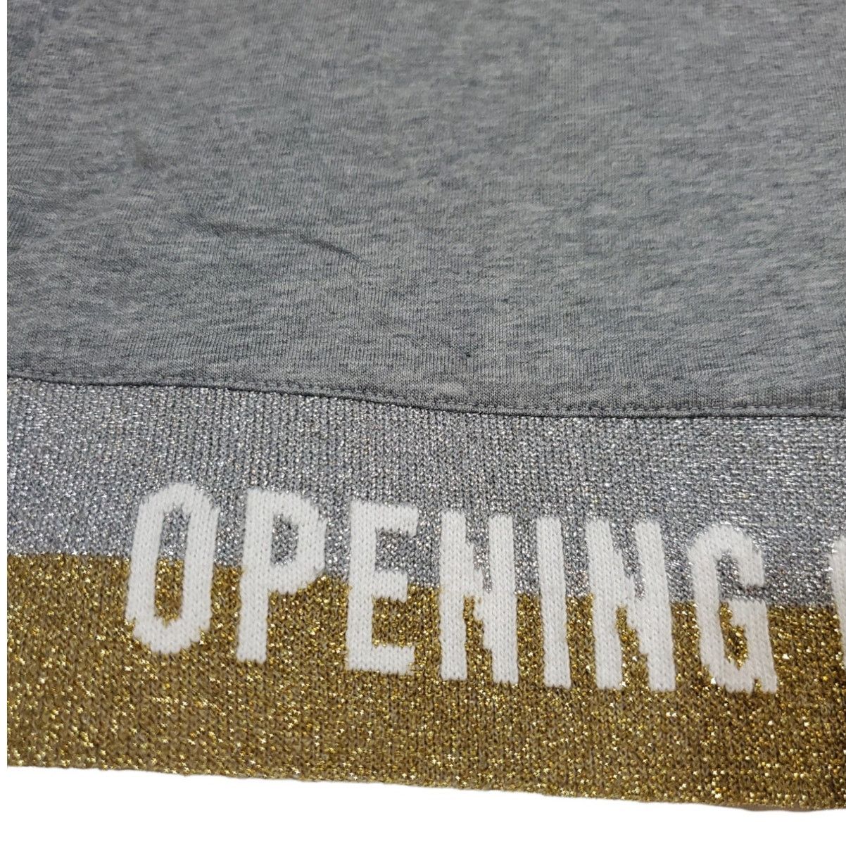 Opening Ceremony Opening Ceremony | Cropped Shirt w/Gold & Silver Band |Large Size L / US 10 / IT 46 - 5 Thumbnail