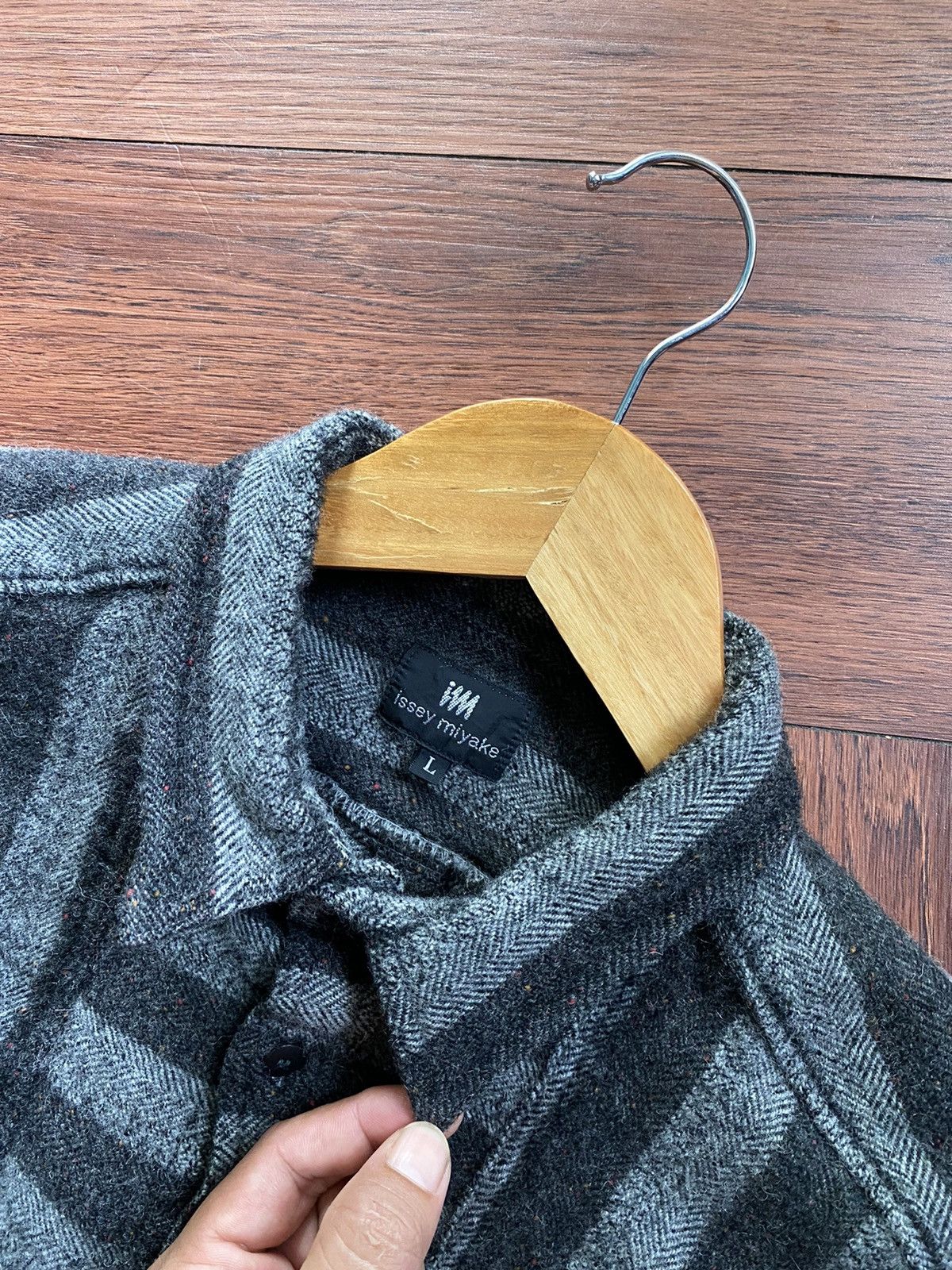 Issey Miyake Vintage Issey Miyake Wool Plaid Size US M / EU 48-50 / 2 - 3 Thumbnail
