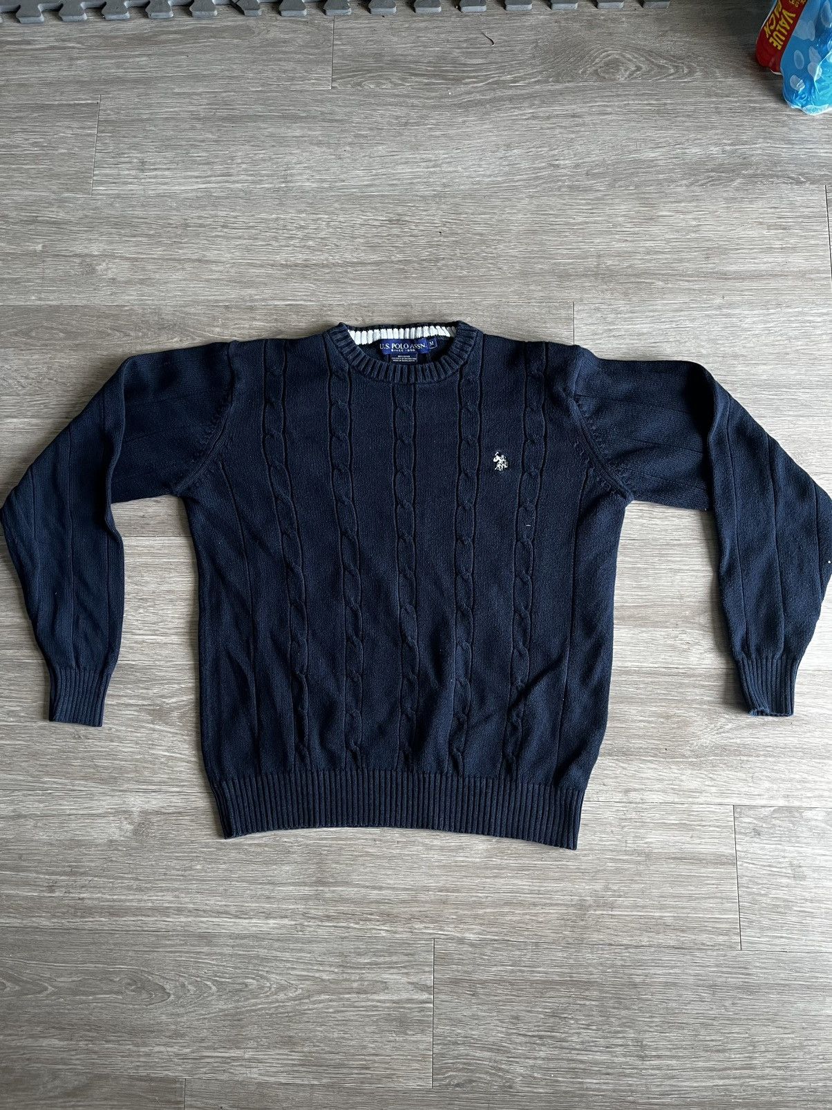 U.S. Polo Assn. × Vintage USPA knit sweater Size US M / EU 48-50 / 2 - 1 Thumbnail