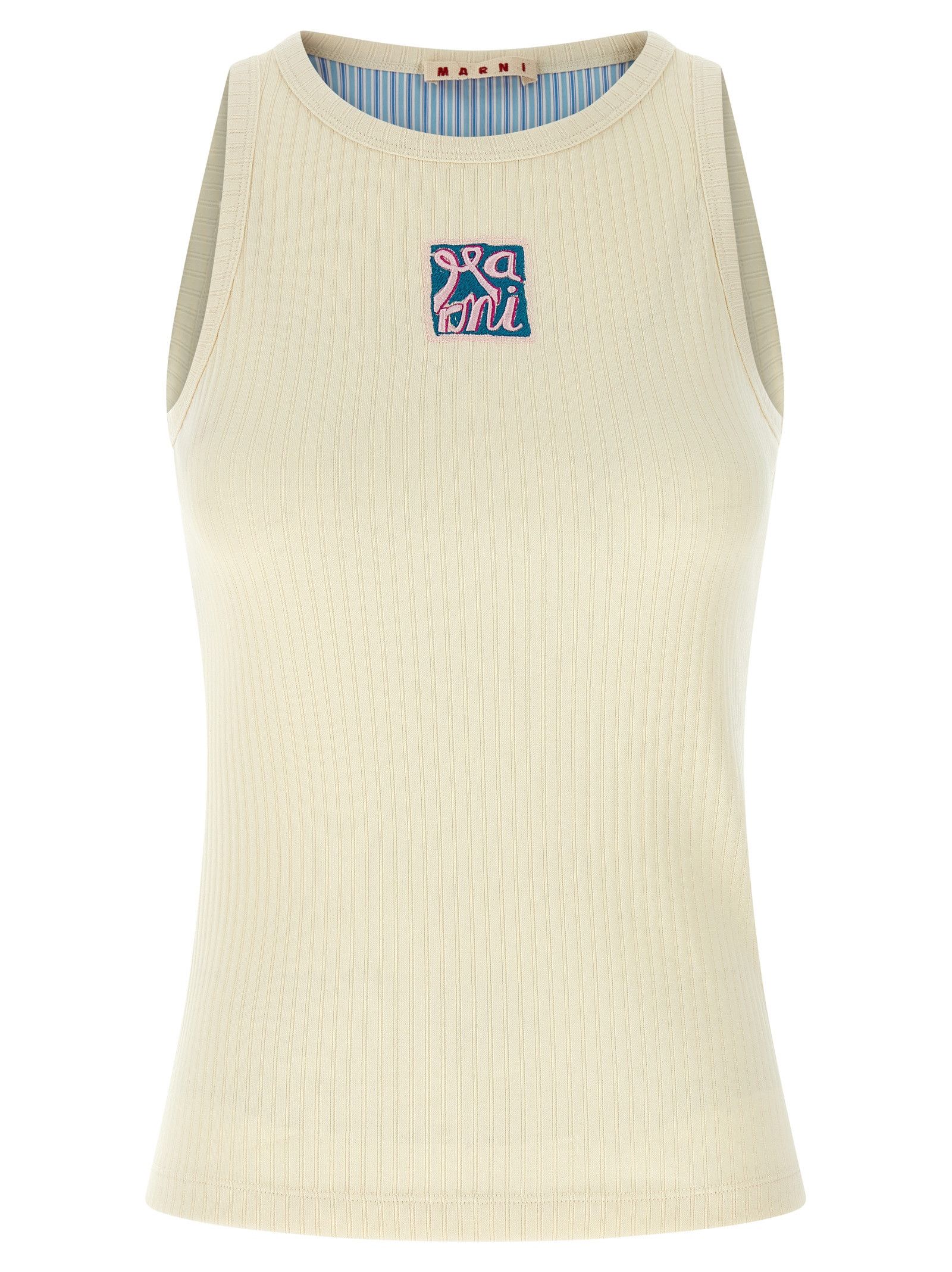 Marni Logo Patch Tank Top Size M / US 6-8 / IT 42-44 - 1 Thumbnail