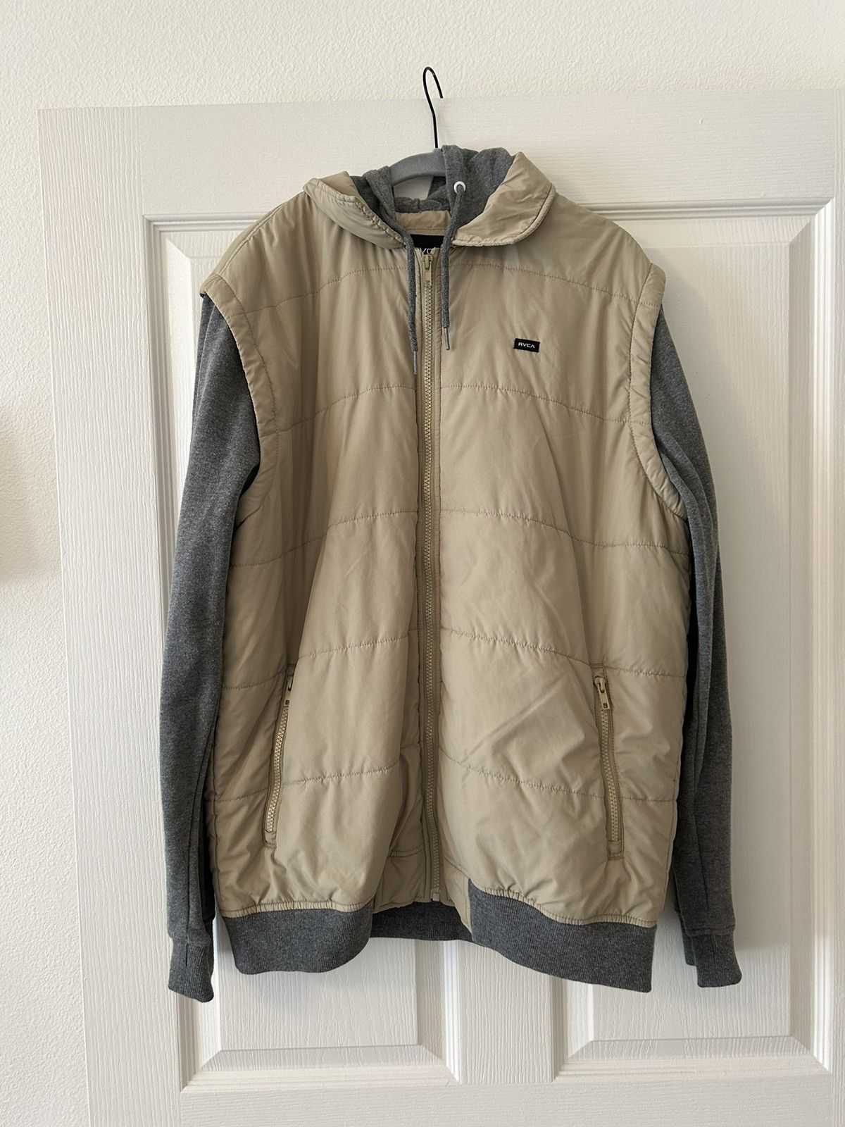 RVCA × Vintage RVCA Hybrid Puffer-Hoodie Size US L / EU 52-54 / 3 - 1 Thumbnail
