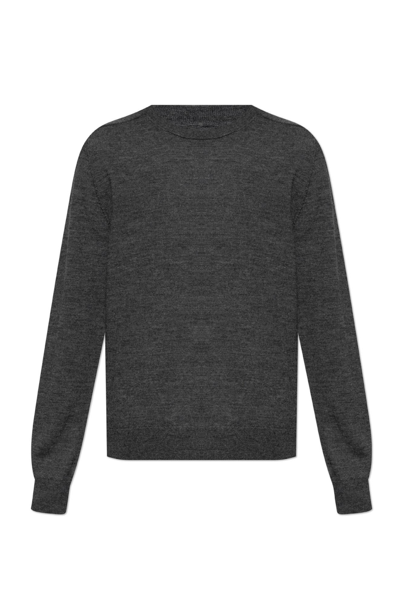 Maison Margiela o1s22i1n1024 Contrast Patch Pullover Sweater in Grey Size US XL / EU 56 / 4 - 1 Thumbnail