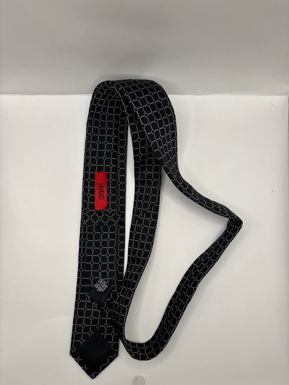 Hugo Boss Hugo Boss Silk Geometric Tie - Made in Italy Size ONE SIZE - 5 Thumbnail