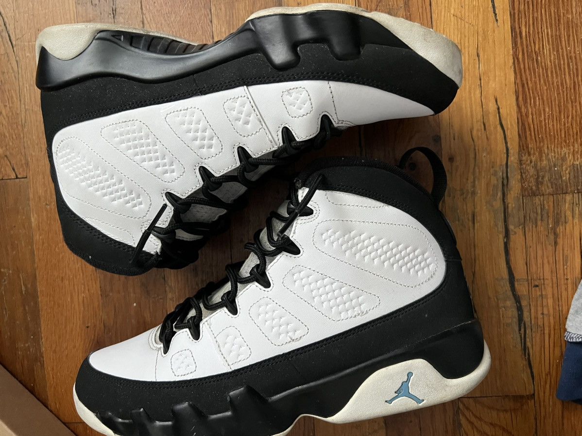 Nike Jordan 9 university blue Size US 8.5 / EU 41-42 - 2 Thumbnail