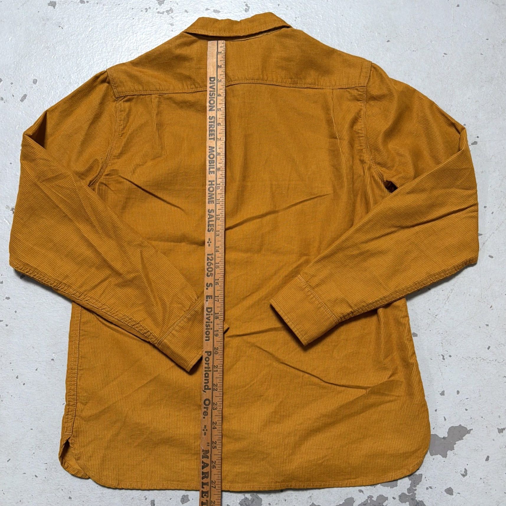 Freenote Cloth Freenote Cloth Corduroy Woven Work Shirt Japanese USA Mustard S Men Long Sleeve Button-Up Size S Size US S / EU 44-46 / 1 - 6 Thumbnail