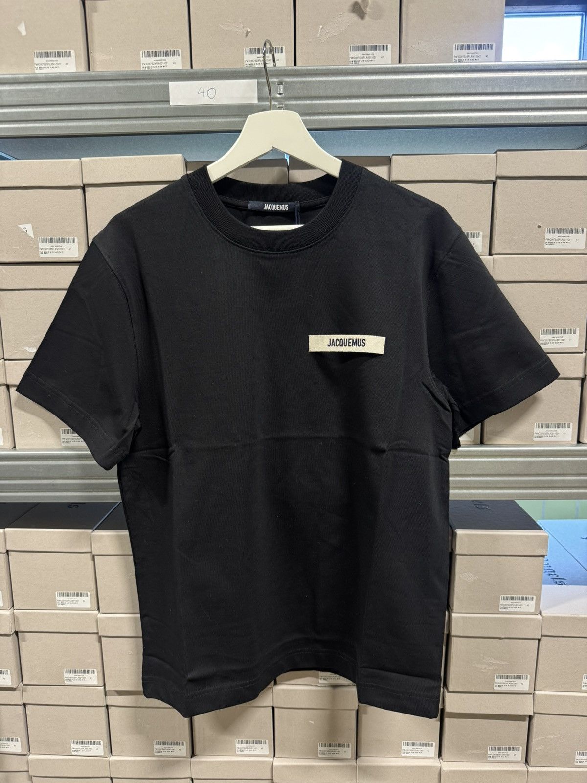 Jacquemus Jacquemus Logo T-Shirt NEW Size US S / EU 44-46 / 1 - 1 Thumbnail