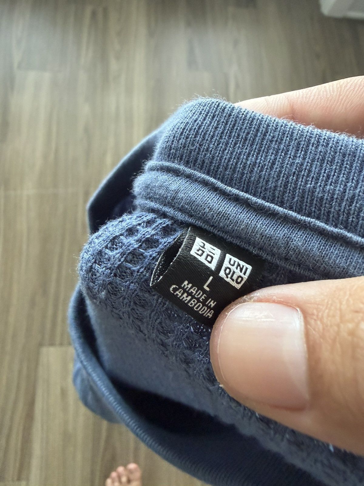 Uniqlo Uniqlo waffle long-sleeve shirt Size US L / EU 52-54 / 3 - 3 Thumbnail