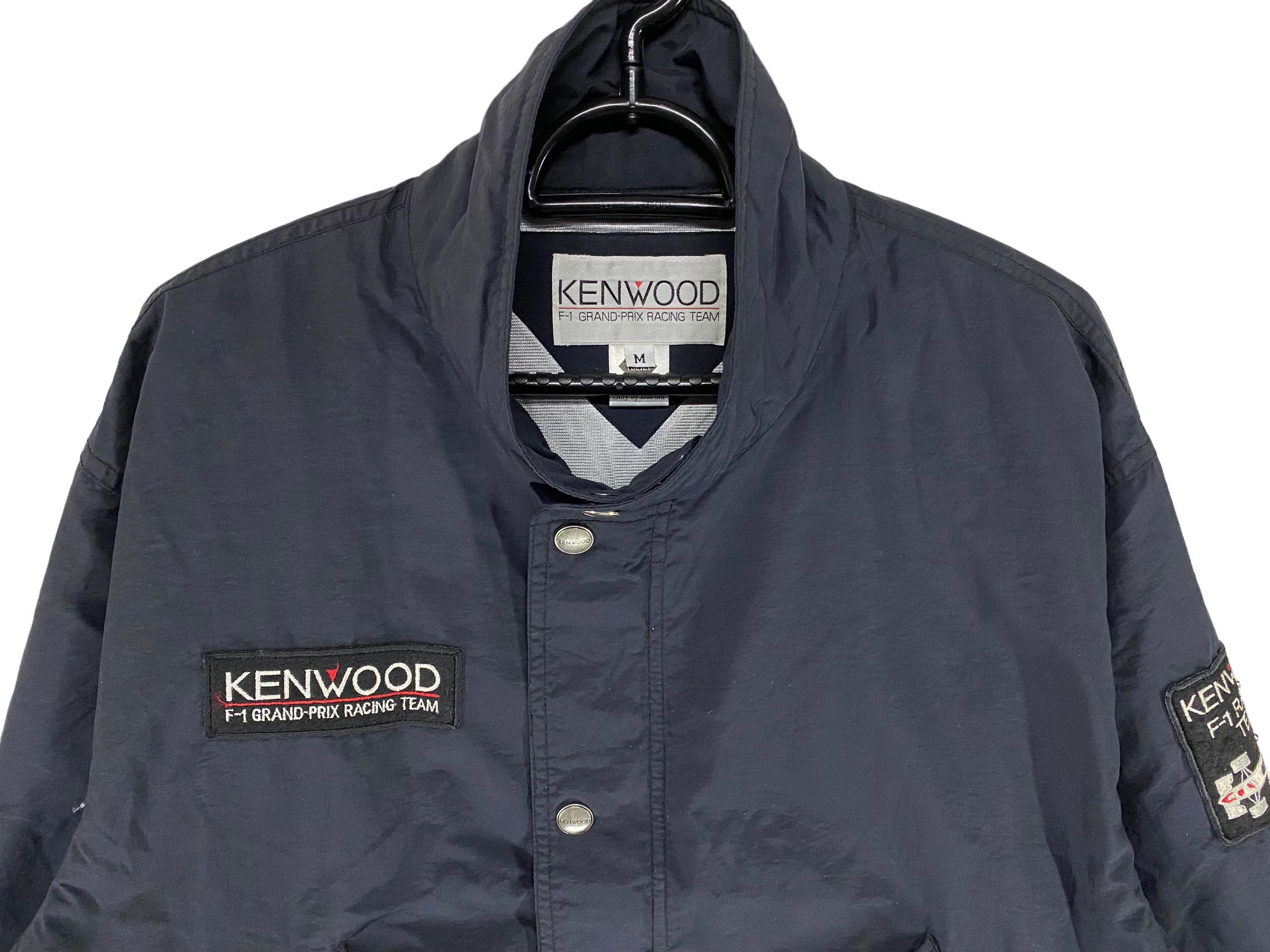 Vintage Vtg 90s Kenwood F1 grand prix racing team bomber jacket Size US M / EU 48-50 / 2 - 4 Thumbnail