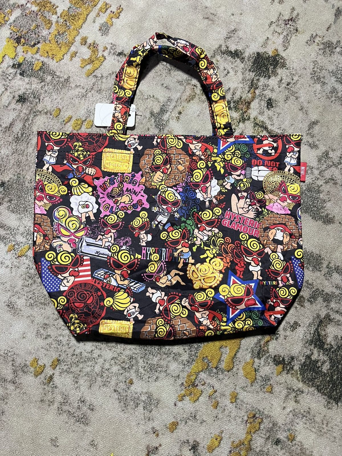 Hysteric Glamour × Japanese Brand Hysteric Glamour Tote Bag Full Print Japan 🇯🇵 Size ONE SIZE - 3 Thumbnail