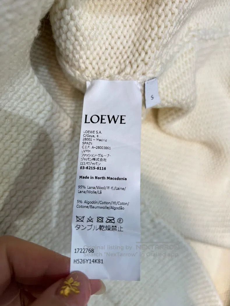 Loewe Loewe Dog Pattern Wool Knit Sweater Size S / US 4 / IT 40 - 5 Thumbnail