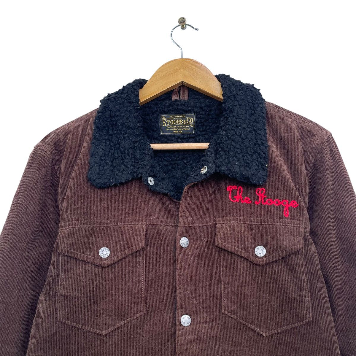 Vintage 💥Vintage Stooge & Go Corduroy Sherpa Jacket Size US M / EU 48-50 / 2 - 4 Thumbnail