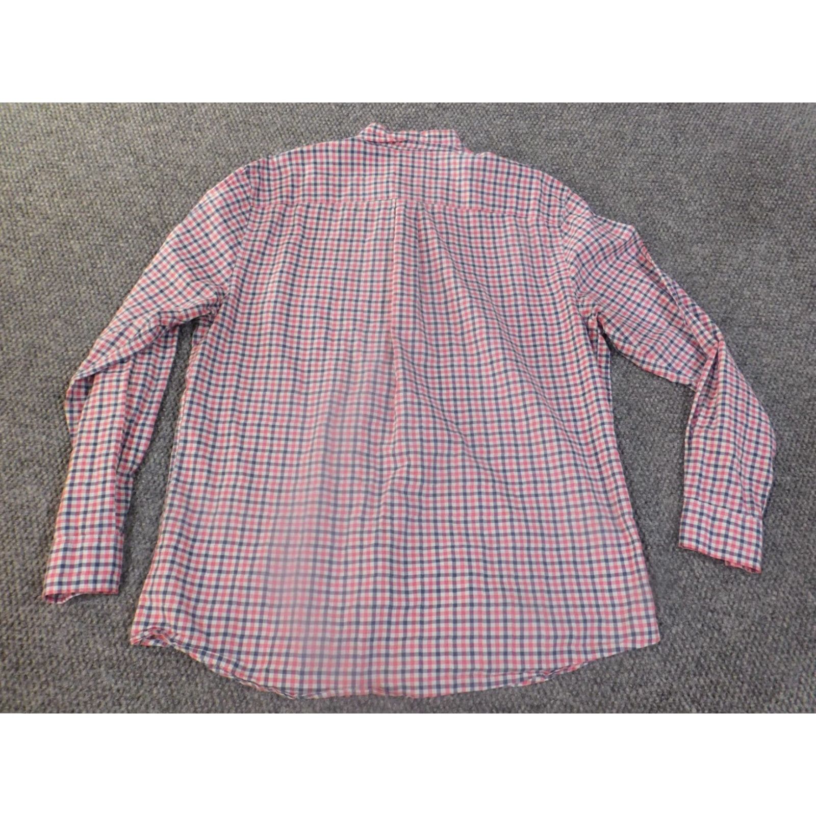 johnnie-O johnnie-O shirt Large pink button up mens logo cali casual surf plaid Size US L / EU 52-54 / 3 - 6 Thumbnail