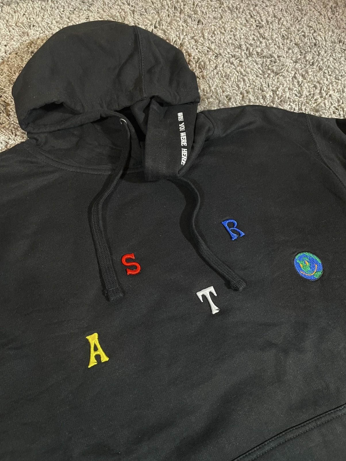 Travis Scott 2018FW Travis Scott Astroworld Scattered Earth Hoodie Size US M / EU 48-50 / 2 - 2 Thumbnail