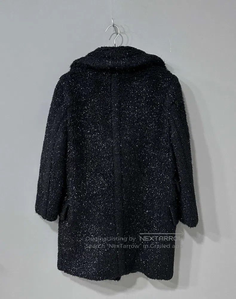 Max Mara Max Mara Black silver teddy Size XXS / US 00 / IT 34 - 3 Thumbnail