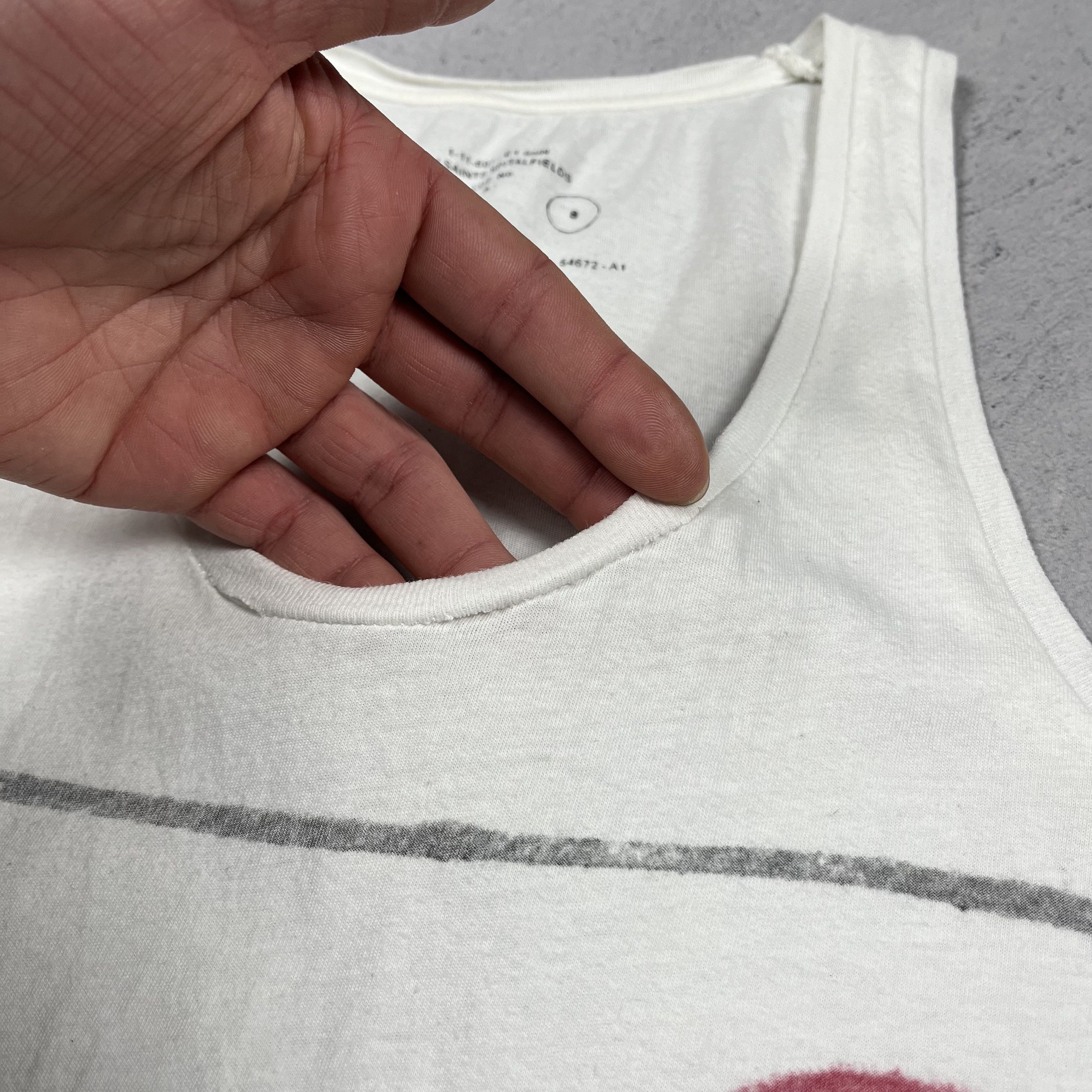 Allsaints Ladies AllSaints Bled Stamp Y2K Art Sleeveless Tank Top Size M / US 6-8 / IT 42-44 - 14 Thumbnail