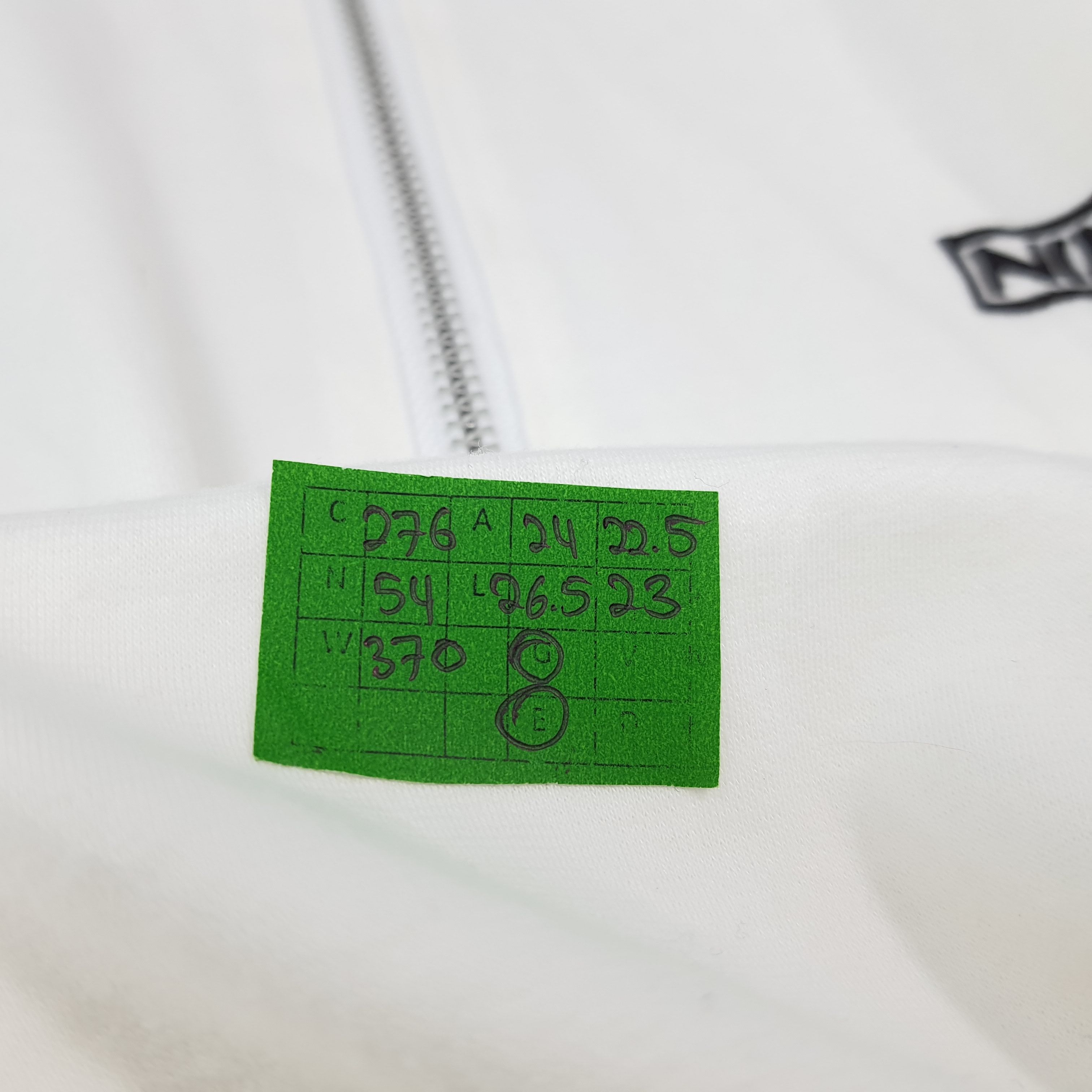 Number (N)ine Vintage Number Nine Half Zip Mock Neck C276N54 Size US XL / EU 56 / 4 - 9 Thumbnail
