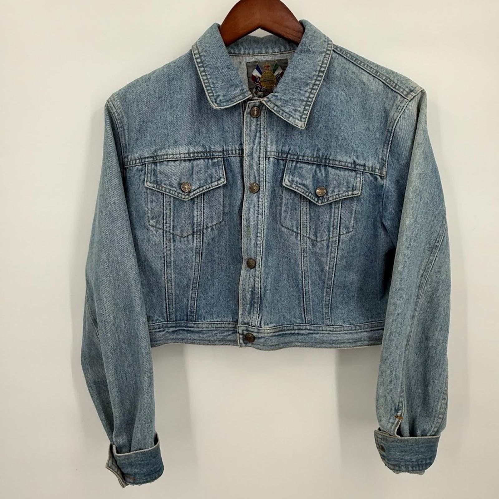 & Other Stories VINTAGE Denim The Limited Snap Closure Cropped Chest M Size M / US 6-8 / IT 42-44 - 1 Thumbnail
