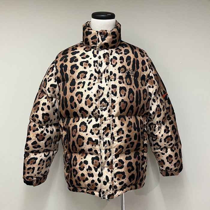 Wacko Maria Ｗacko Ｍaria Ｘ Nanga Leopard Print Down Jacket | Grailed