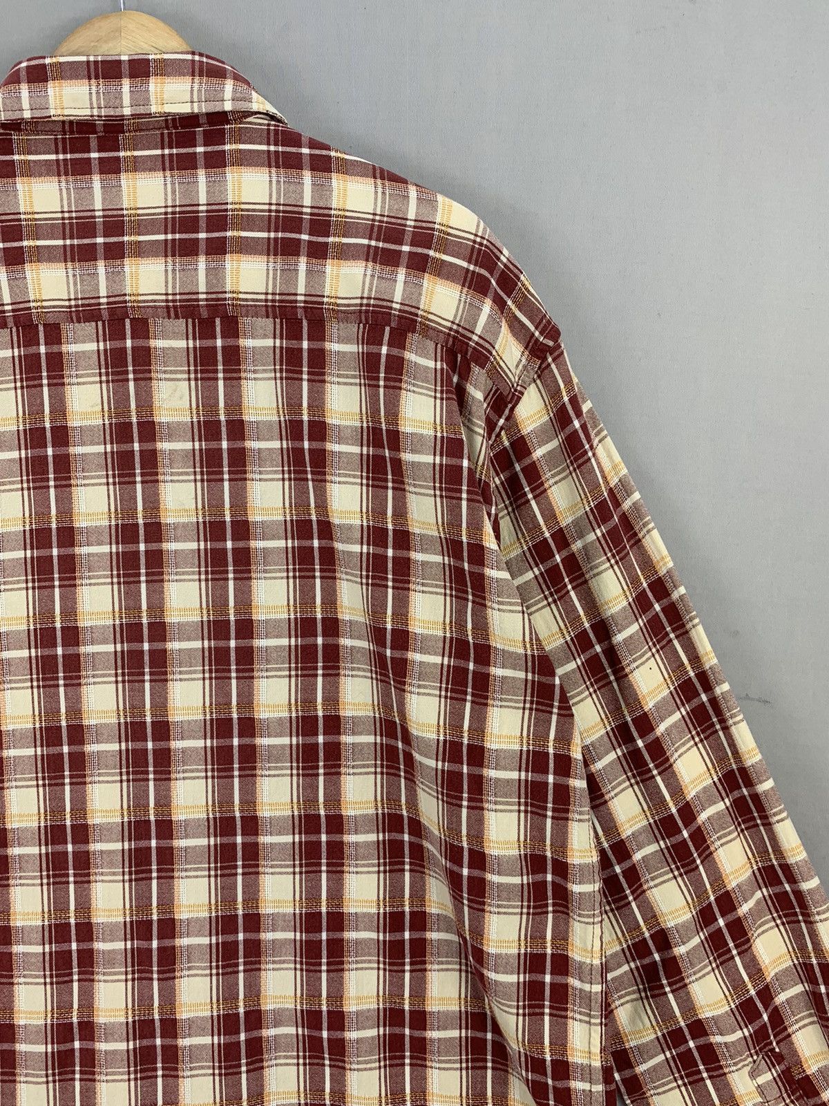 Formula 1 Benetton Formula 1 Vintage Plaid Zipper Flannel Jacket Size US L / EU 52-54 / 3 - 14 Thumbnail