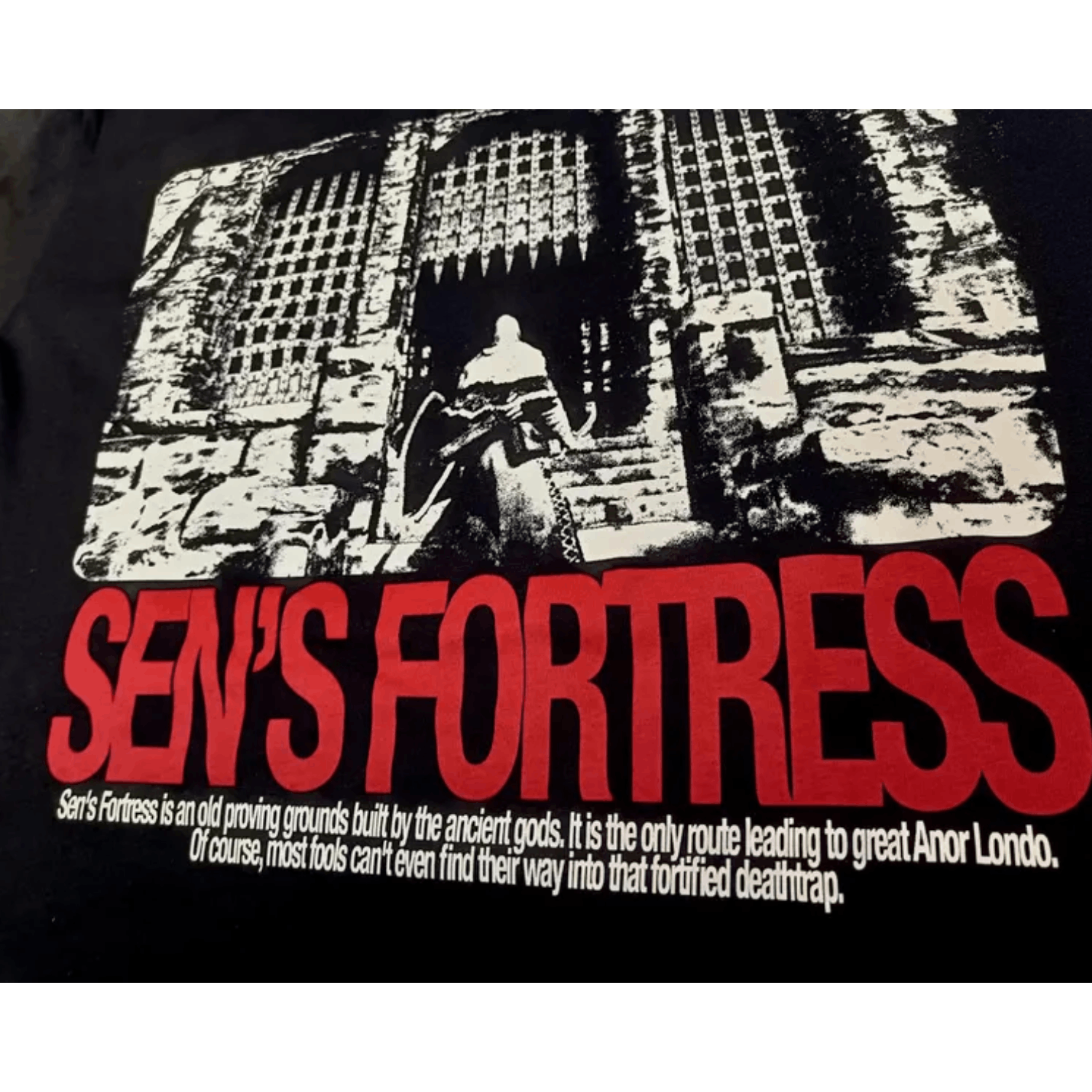 Japanese Brand Dark Souls Sens Fortress Tee, Vintage Shirt Size US L / EU 52-54 / 3 - 3 Thumbnail