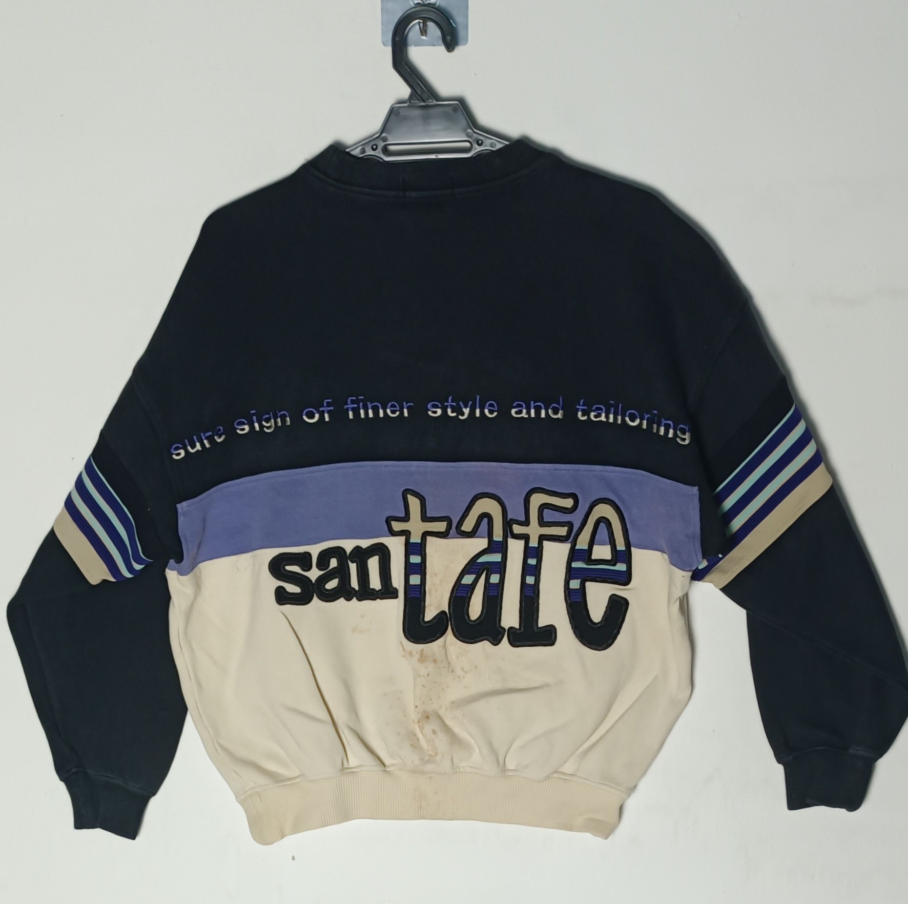Designer × Vintage RARE🔥Santafe Crewneck Sweatshirt Size US L / EU 52-54 / 3 - 3 Thumbnail