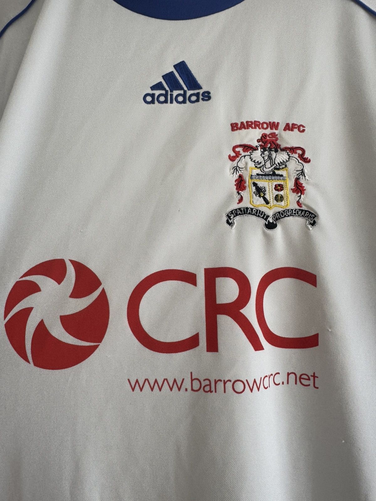 Adidas × Vintage Vintage Barrow AFC 2003-2004 Home Soccer Long Sleeve Jersey Size US S / EU 44-46 / 1 - 7 Thumbnail