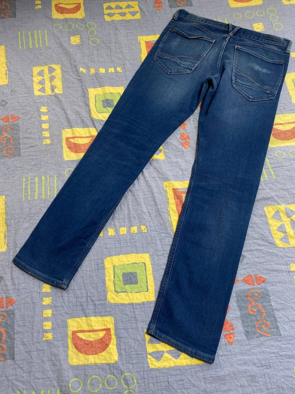 Tommy Hilfiger Y2k distressed Tommy Hilfiger jeans Size US 33 - 16 Thumbnail