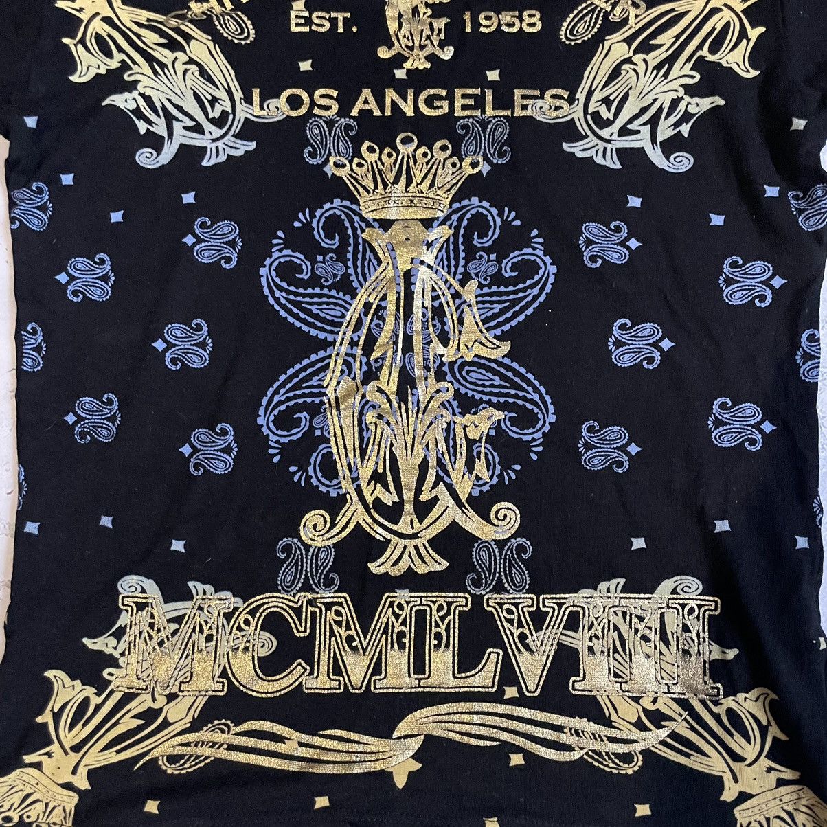 Christian Audigier × Ed Hardy Ed Hardy Christian Audiger Skull Printed Tshirt Size M / US 6-8 / IT 42-44 - 6 Thumbnail