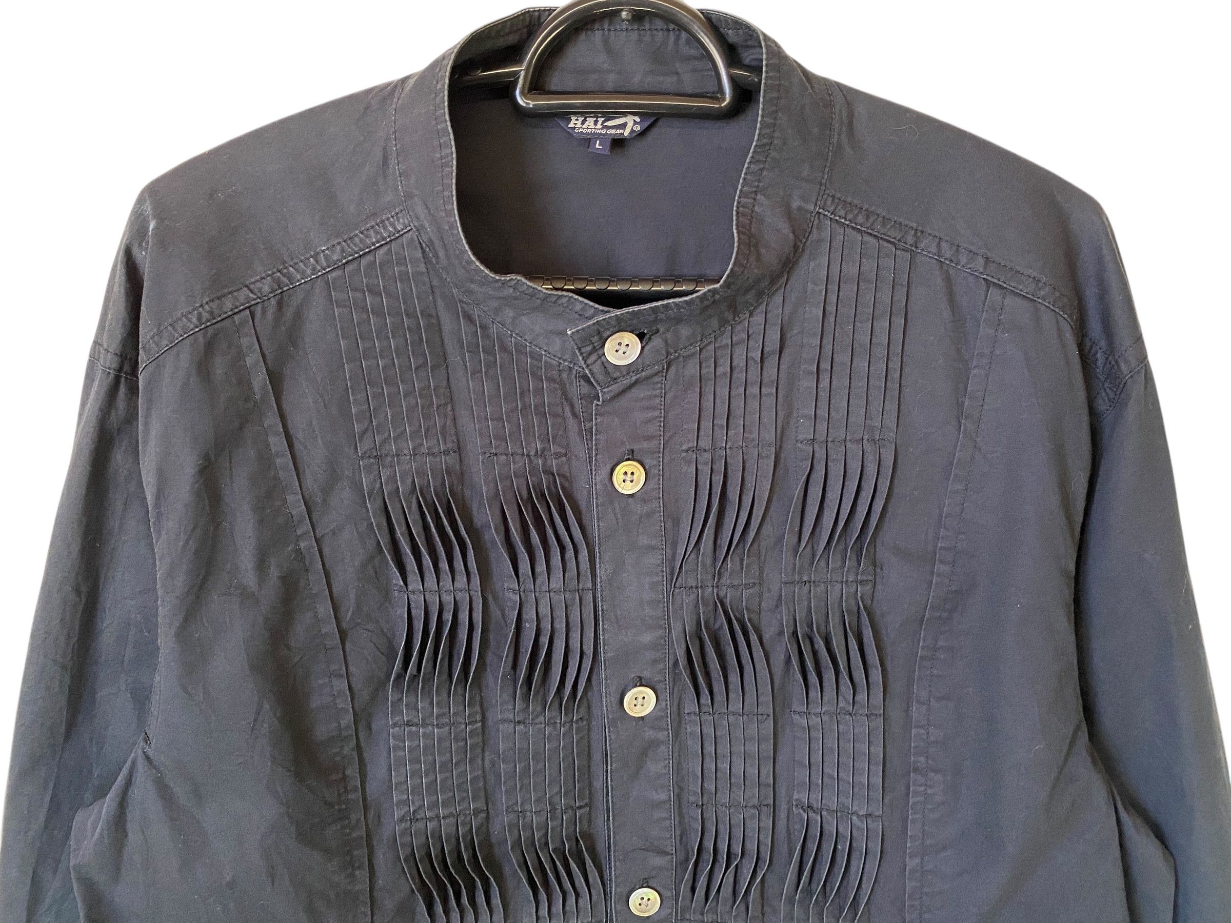 Designer × Hai Sporting Gear × Pleats Please Issey Miyake Hai sporting gear pleated shirt Size US M / EU 48-50 / 2 - 3 Thumbnail