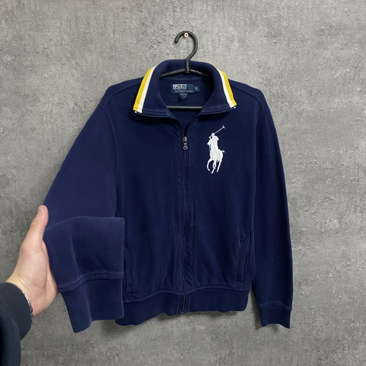 Polo Ralph Lauren Polo Ralph Lauren Full Zip Hoodie Big Pony Chief Keef Size US S / EU 44-46 / 1 - 2 Thumbnail