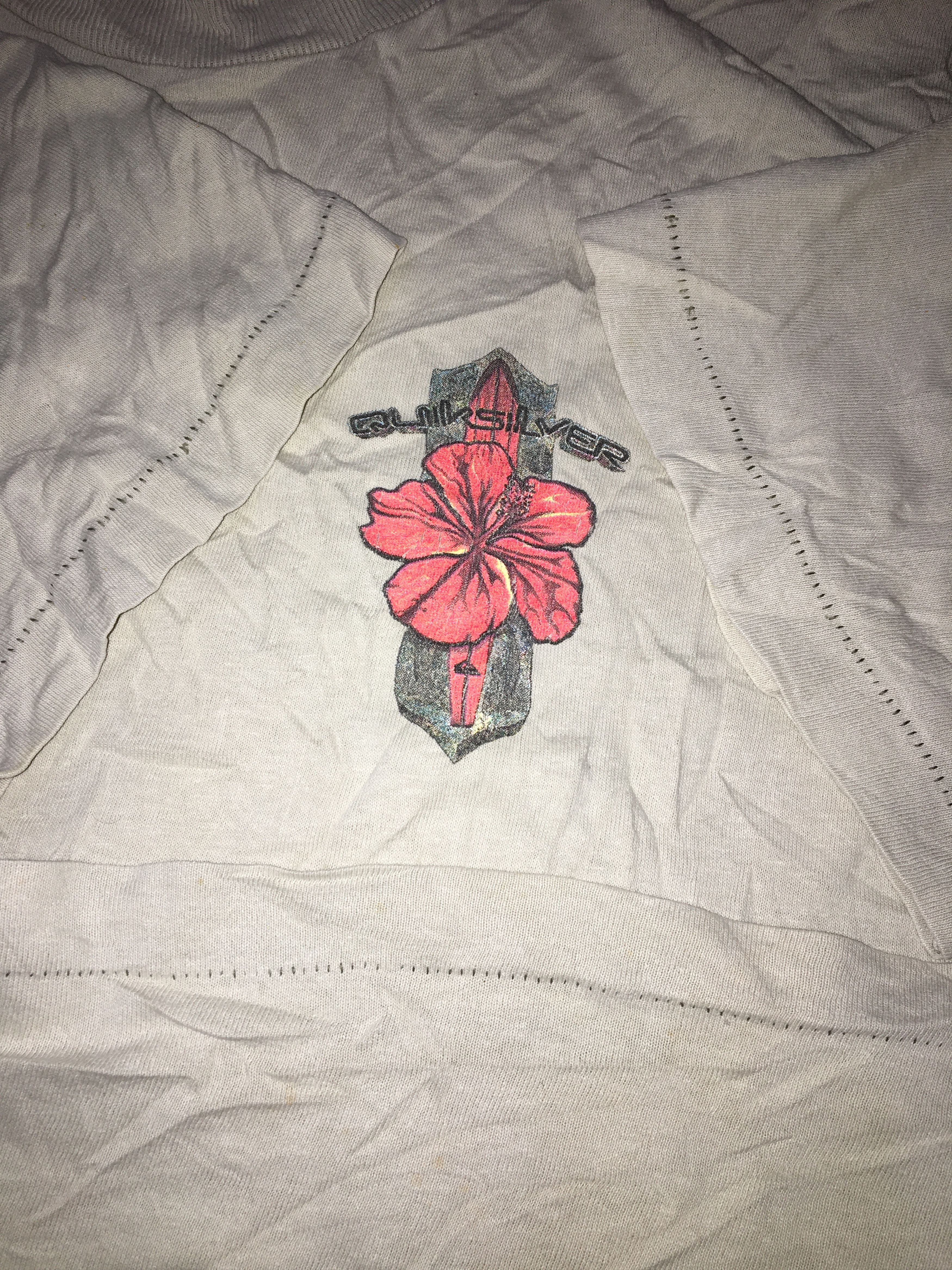 Quiksilver Vintage Quiksilver Honolulu Hawaii Distressed Tee Shirt Size US L / EU 52-54 / 3 - 7 Thumbnail