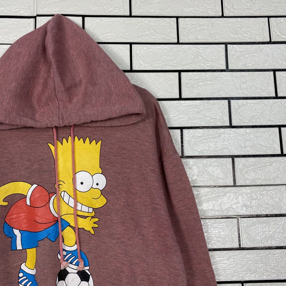 Japanese Brand 📌Vintage Hoodie Pull Over Bart Simpsons Big Logo Size US L / EU 52-54 / 3 - 7 Thumbnail