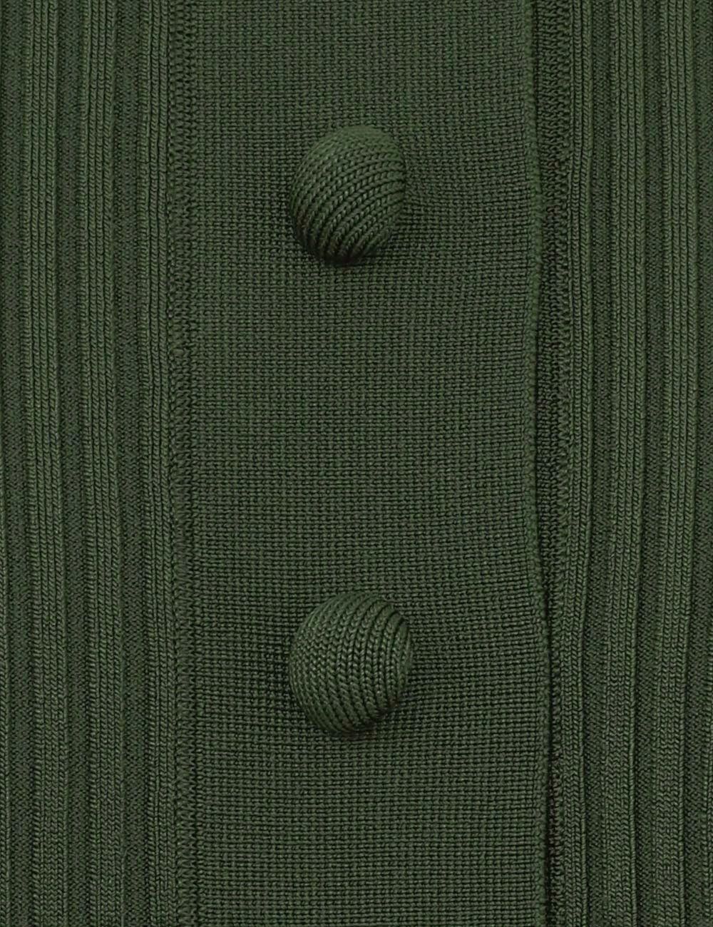 Zimmermann oc11z0825 Polo Shirt in Forest Green Size M / US 6-8 / IT 42-44 - 6 Thumbnail