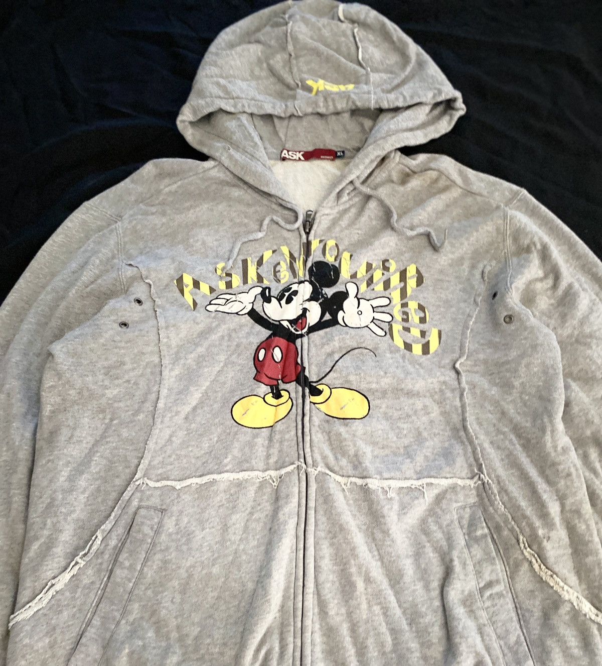 Hysteric Glamour ASK Enquired x Mickey Mouse Zipper Hoodie Size US XL / EU 56 / 4 - 2 Thumbnail