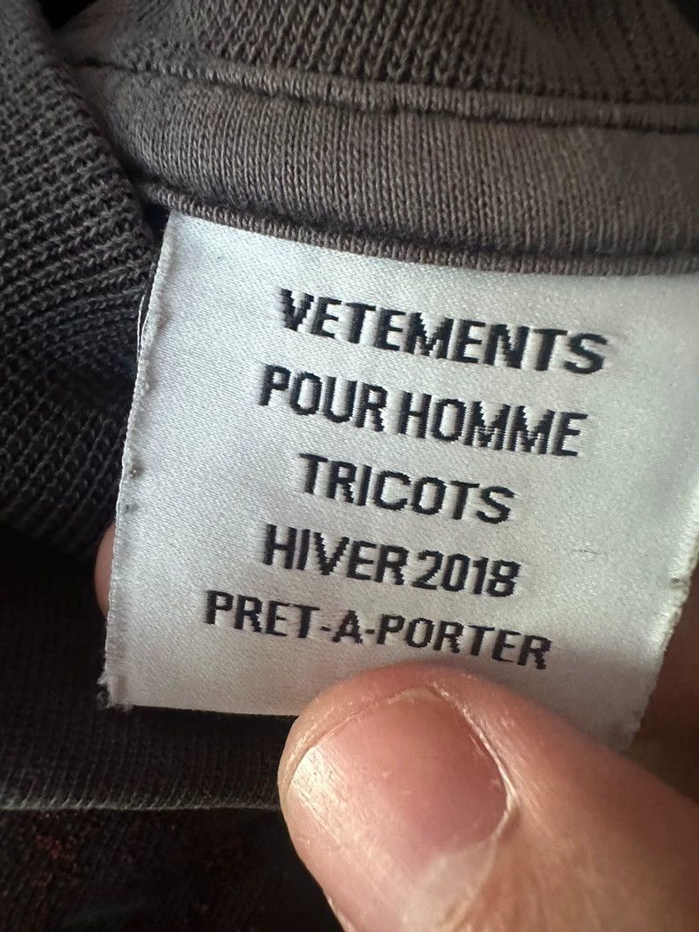 Vetements Vetements 18ss Positive grimace short sleeves 2506-Nextarro Size US S / EU 44-46 / 1 - 4 Thumbnail