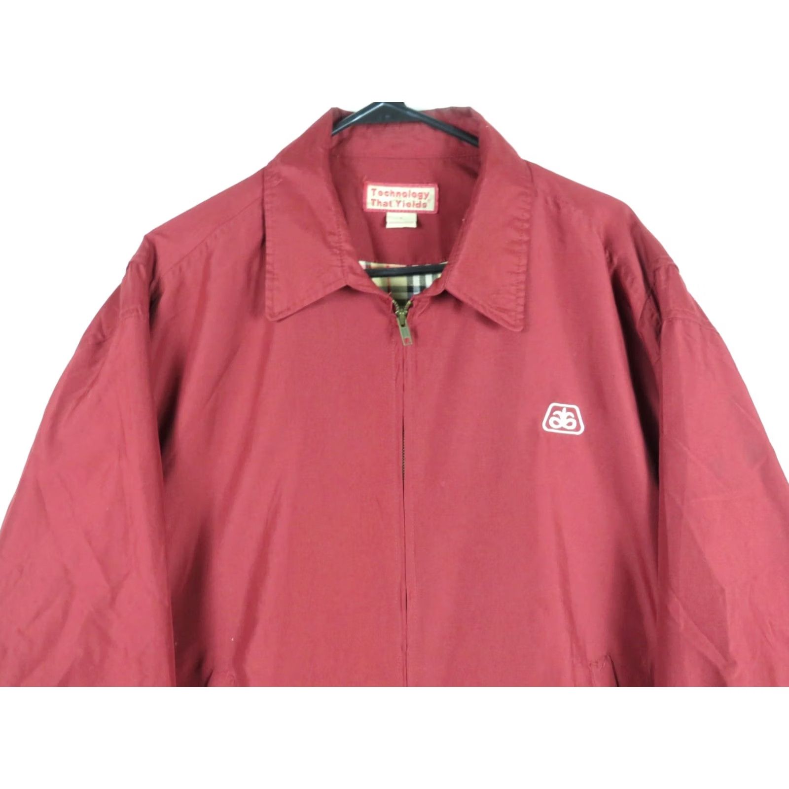 Vintage VINTAGE Pioneer Jacket Cinnamon Red Full Zip L Men Windbreaker Leather? (Note: If leather is incorrect, please provide accurate material.) Size US L / EU 52-54 / 3 - 3 Thumbnail