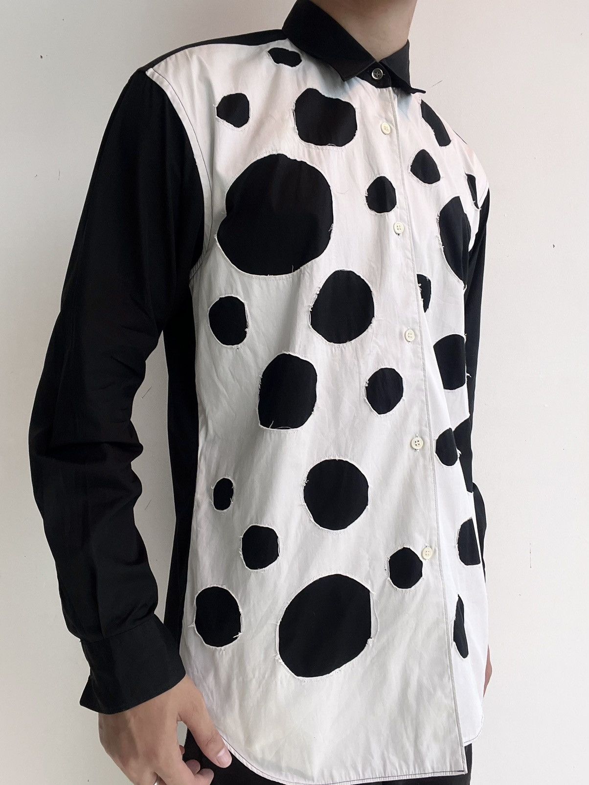 Comme des Garcons Comme Des Garcons Polka Dot Shirt Size US L / EU 52-54 / 3 - 4 Thumbnail