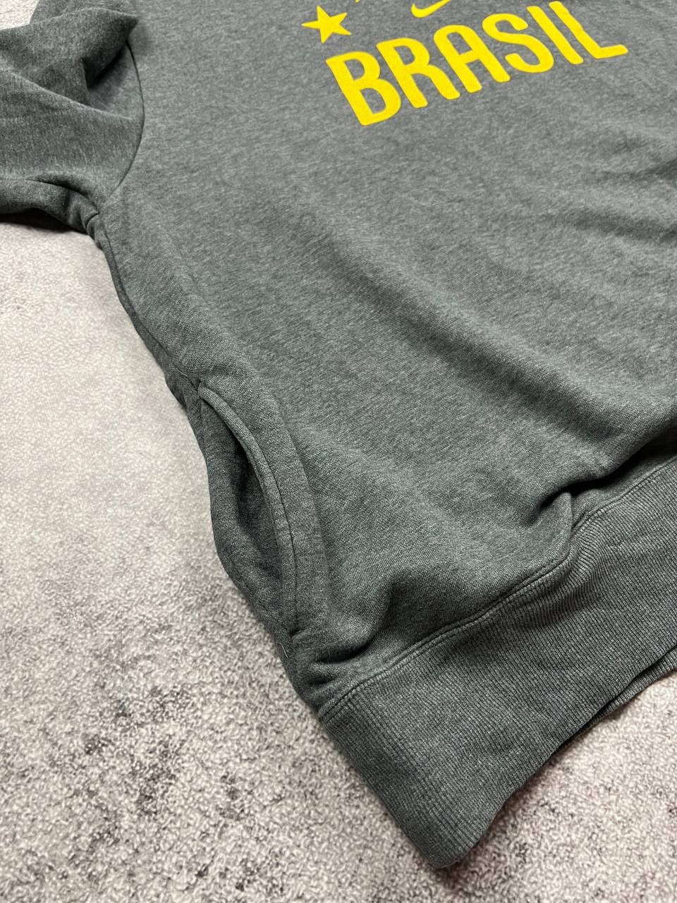 Nike Vintage Nike Brasil Hoodies 2010s Streetwear Size US XXL / EU 58 / 5 - 5 Thumbnail