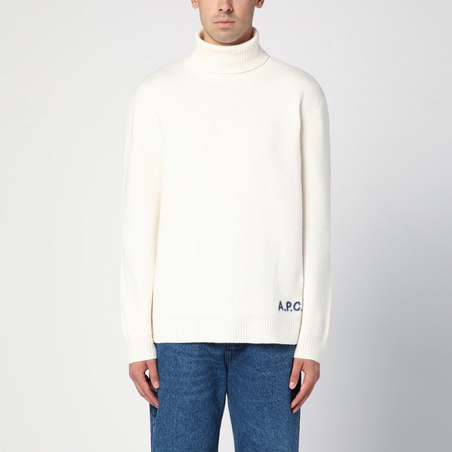 o1d2blof1224 Turtleneck Sweater in Ecru