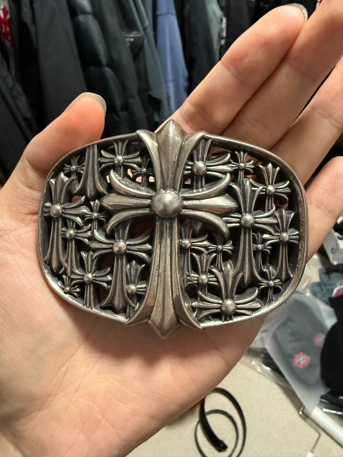 Chrome Hearts Chrome Hearts Tombstone Belt Buckle Size ONE SIZE - 1 Thumbnail