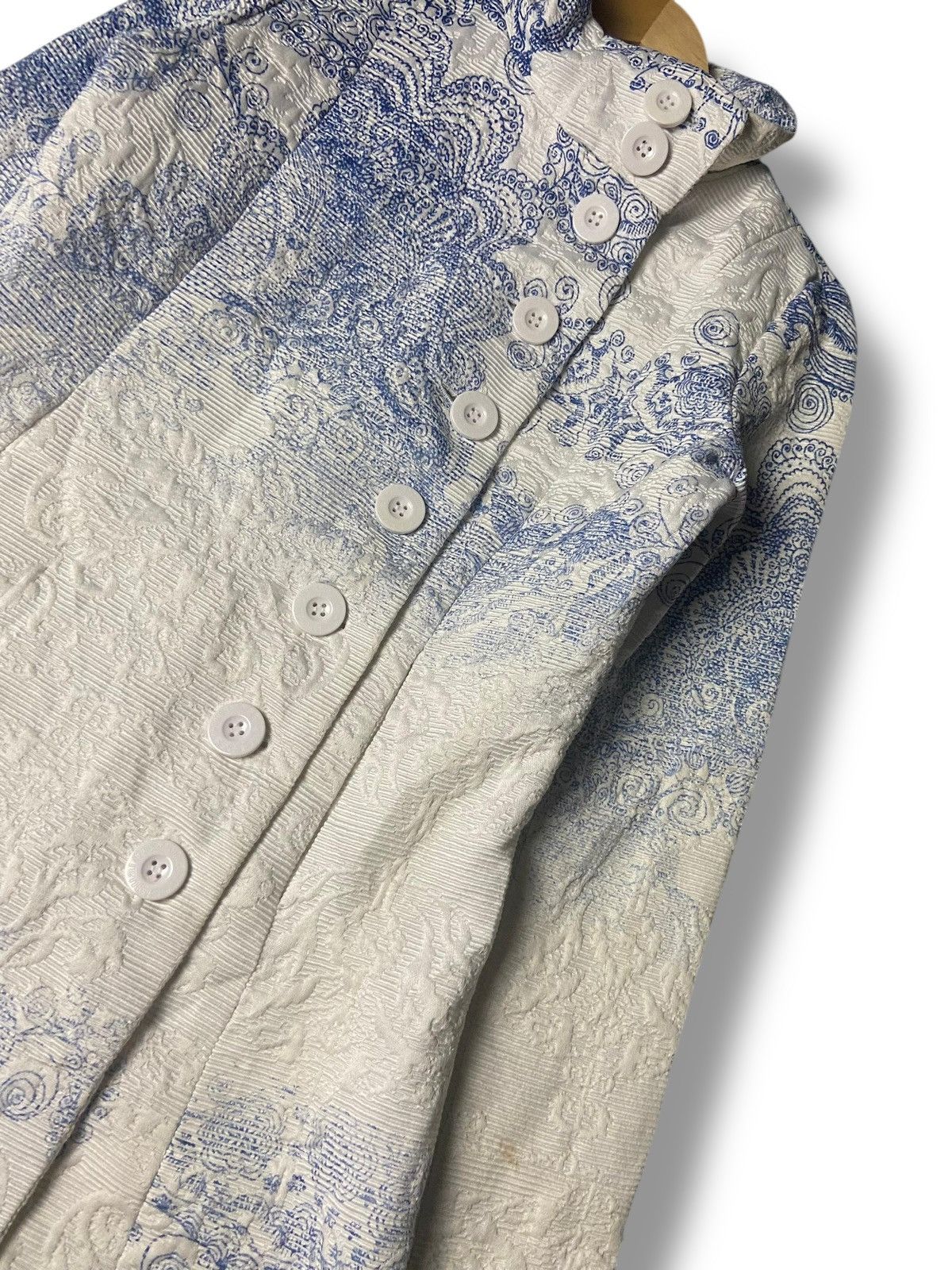 Desigual DESIGUAL All Over Pattern Embroidery Coat (166) Size XS / US 0-2 / IT 36-38 - 5 Thumbnail