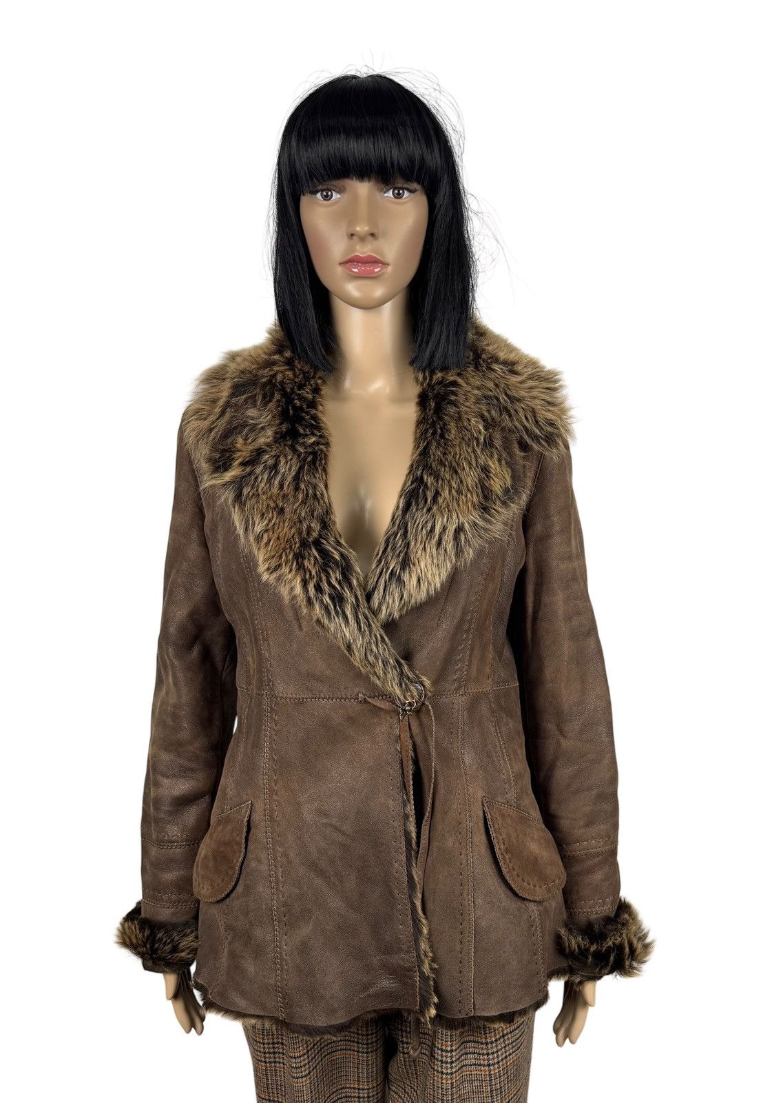 Other Rizal Coat Genuine Shearling Fur Jacket Size S / US 4 / IT 40 - 1 Thumbnail