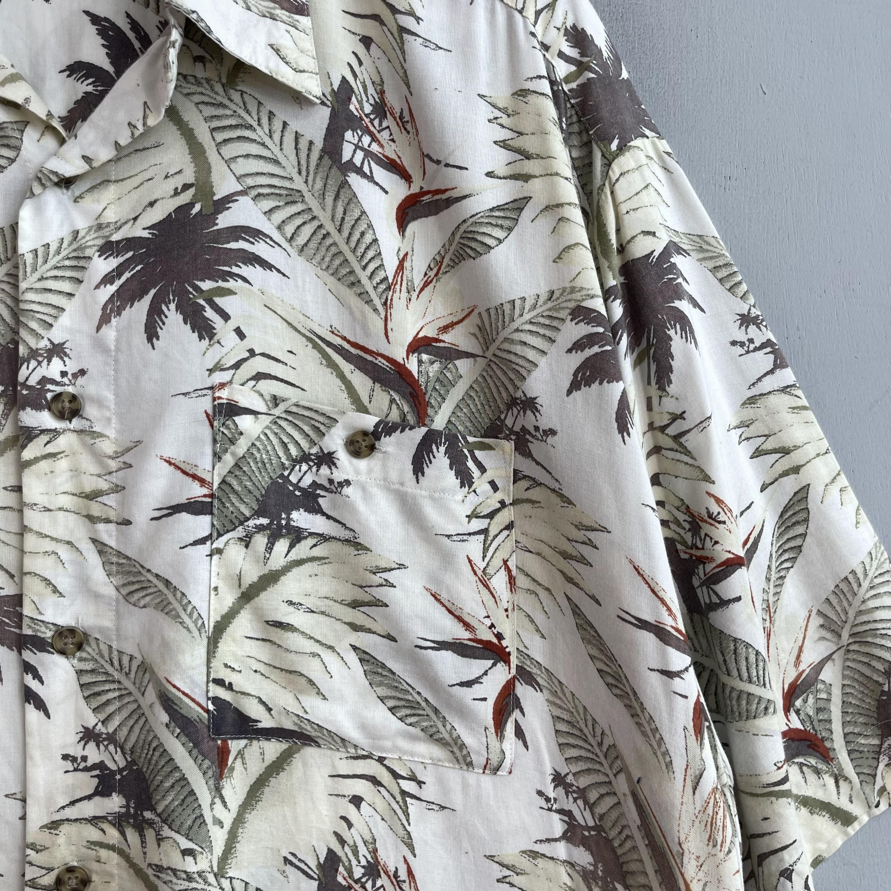 Vintage Vintage PURITAN Hawaii Aloha Tropical Coconut Tree Shirt Size US XL / EU 56 / 4 - 3 Thumbnail