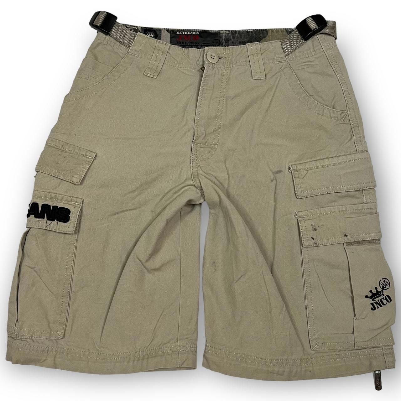 JNCO JNCO Men's Tan and Cream Shorts Size US 29 - 4 Thumbnail