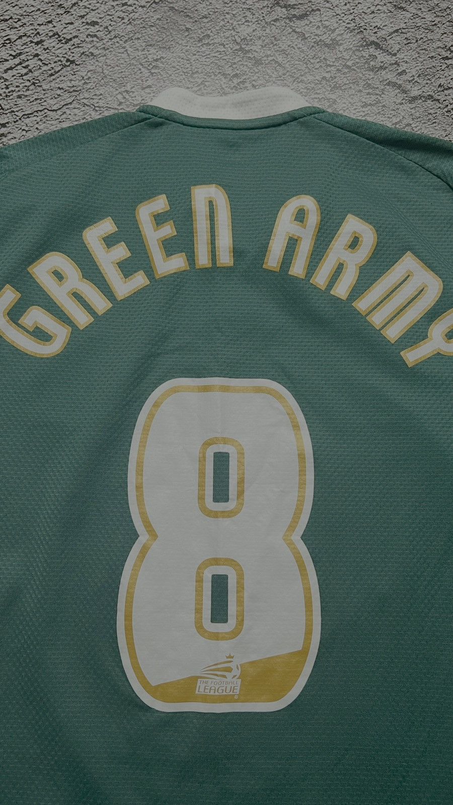 Adidas 2009-2010 Plymouth Argyle adidas vintage green army jersey Size US L / EU 52-54 / 3 - 6 Thumbnail