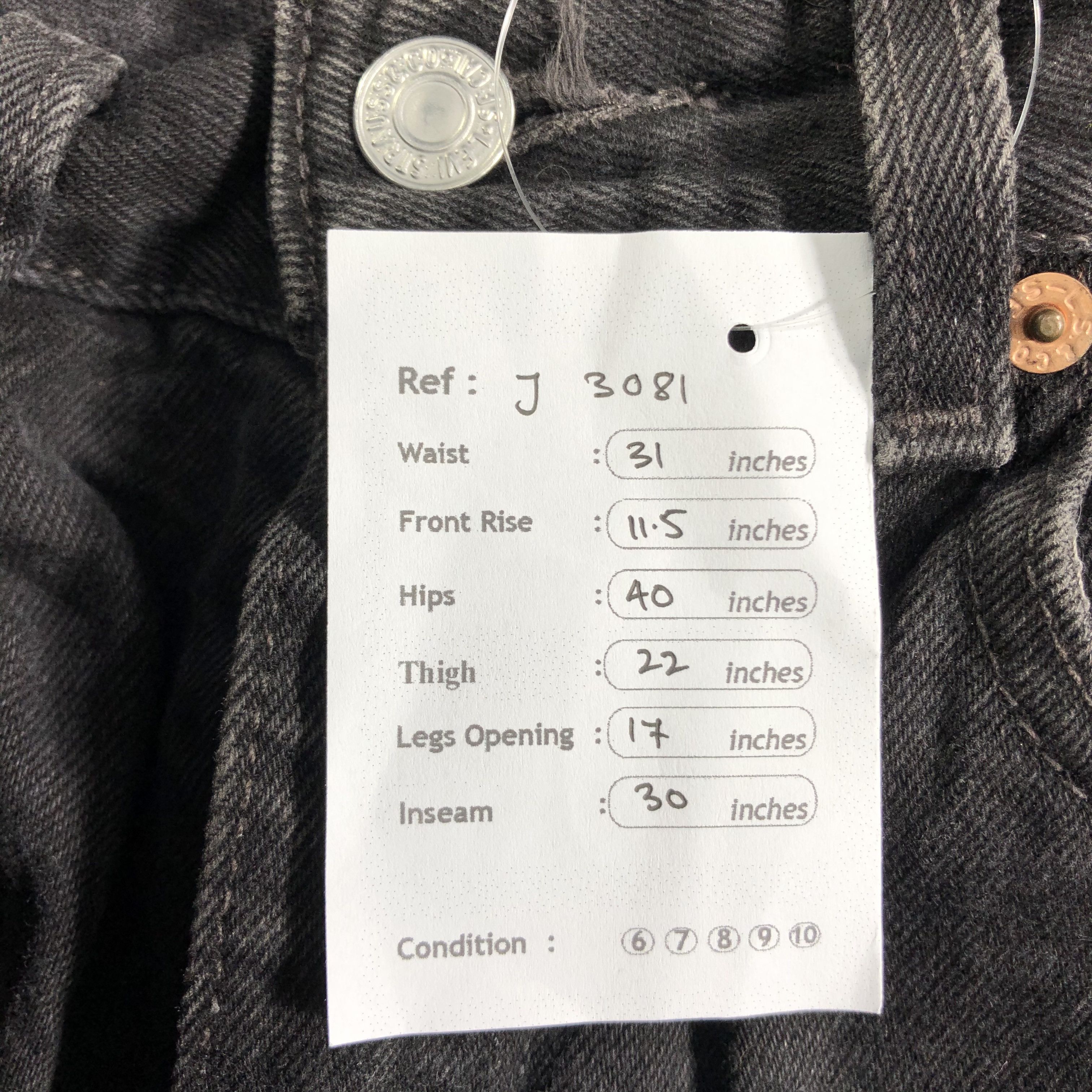 Levi's Vintage 90s Levis 505 Jeans-J3081 Size US 31 - 11 Thumbnail