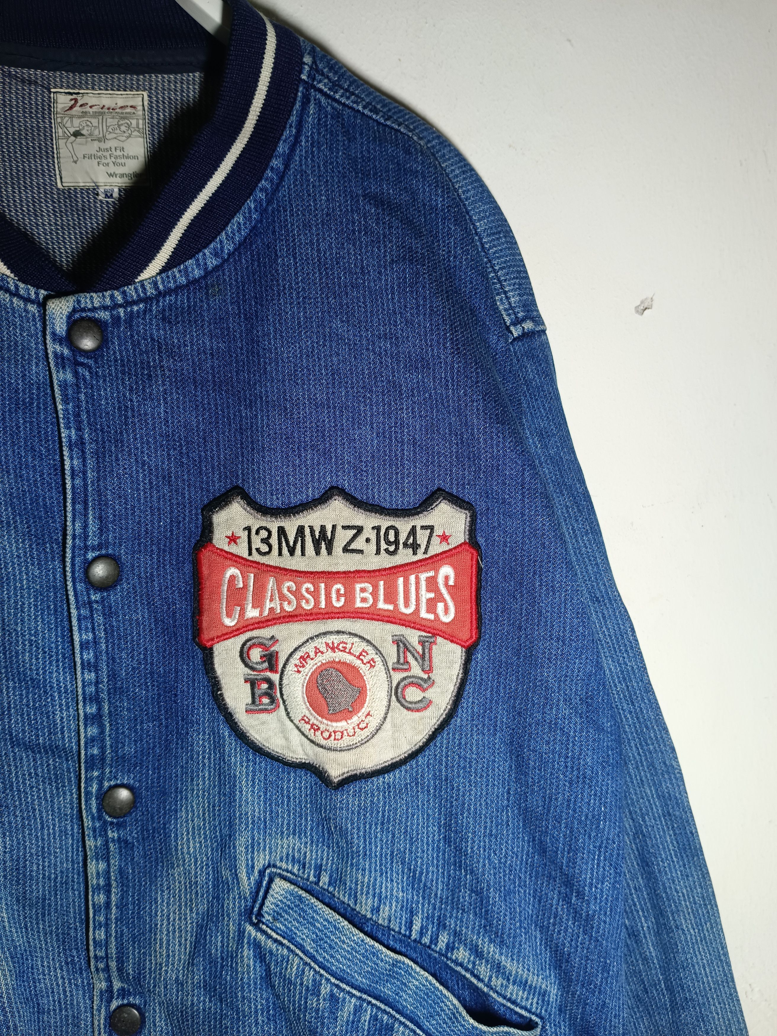 Vintage × Wrangler vintage 50s wrangler blue bell Bomber jacket Size US M / EU 48-50 / 2 - 3 Thumbnail