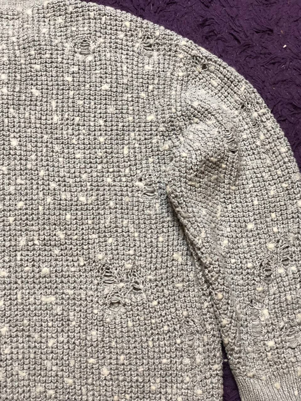 Allsaints vintage streetwear Allsaints Y2K Sweatshirt Avant-Garde gray Size US XL / EU 56 / 4 - 18 Thumbnail